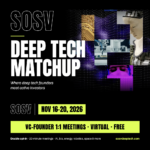 SOSV’s free, virtual Deep Tech Matchup